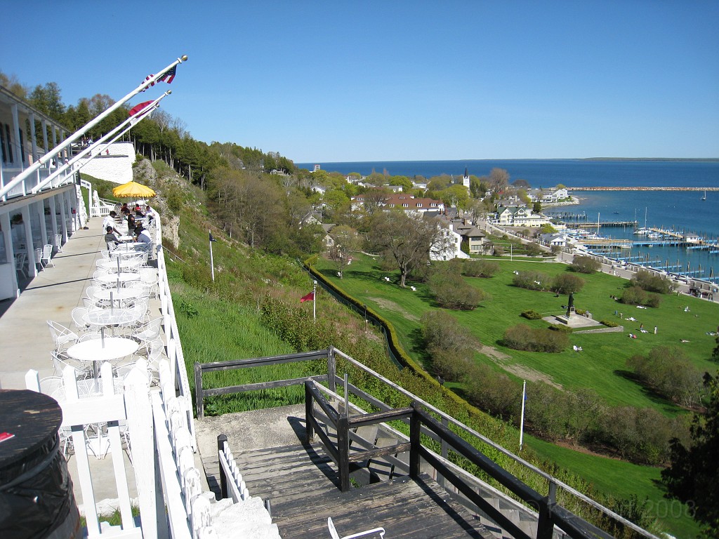 Mackinaw Island Area May 2008 0826.jpg - May 24 2008 a trip to Mackinac City for a 5 M race and a visit to Mackinac Island. A day to the UP, Paradise, Whitefish Point and Tahquamen Falls. This was followed by trips to Petoskey and Charlevoix.